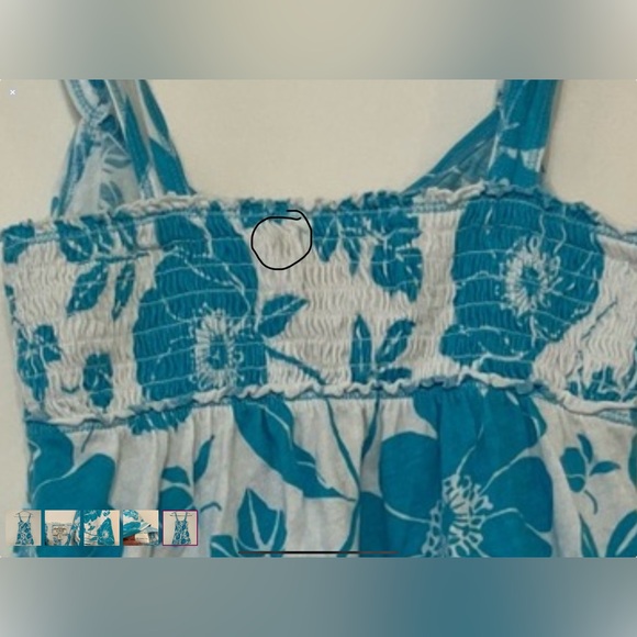 Abercrombie & Fitch Y2K Floral Babydoll Cami Top XS - Picture 6 of 6